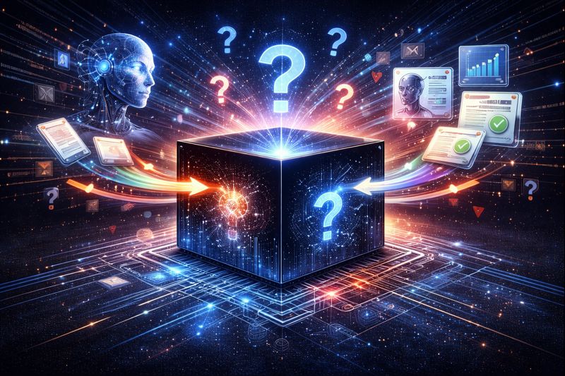 Visualizing the Risks of Black Box AI and the Need for Opaque Reasoning Transparency